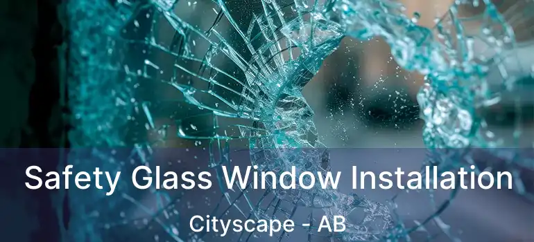  Safety Glass Window Installation Cityscape - AB