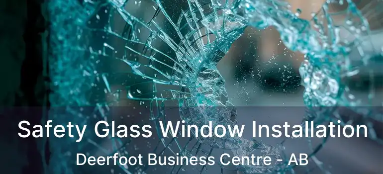  Safety Glass Window Installation Deerfoot Business Centre - AB