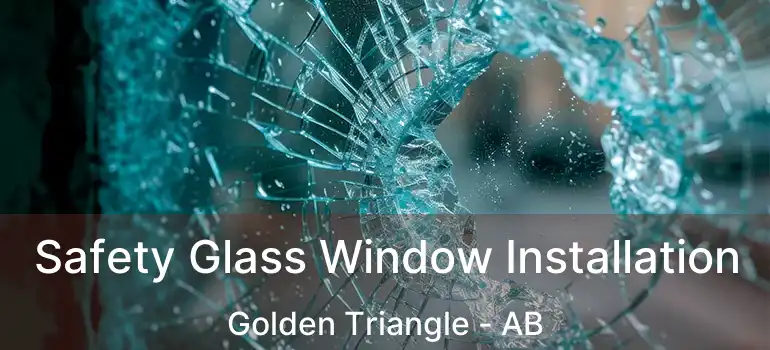  Safety Glass Window Installation Golden Triangle - AB
