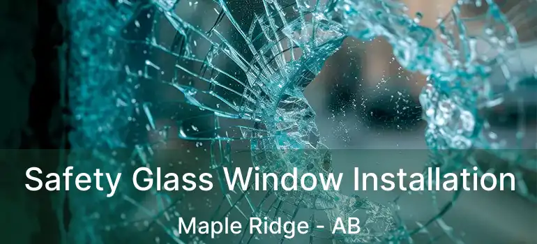  Safety Glass Window Installation Maple Ridge - AB