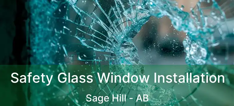  Safety Glass Window Installation Sage Hill - AB