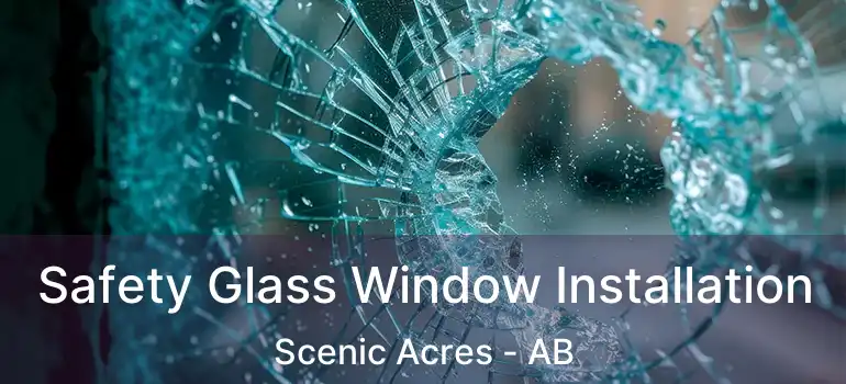  Safety Glass Window Installation Scenic Acres - AB
