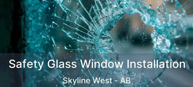  Safety Glass Window Installation Skyline West - AB