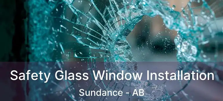  Safety Glass Window Installation Sundance - AB