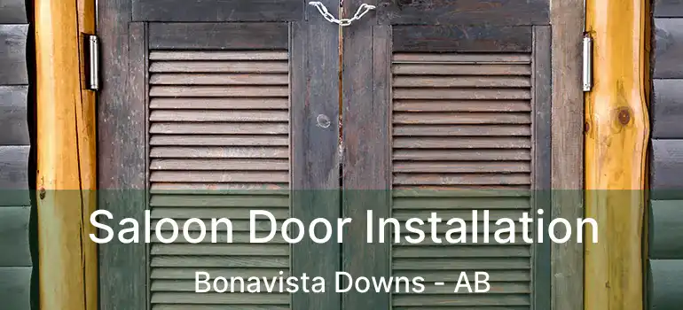  Saloon Door Installation Bonavista Downs - AB