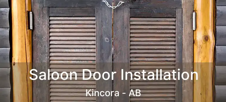  Saloon Door Installation Kincora - AB