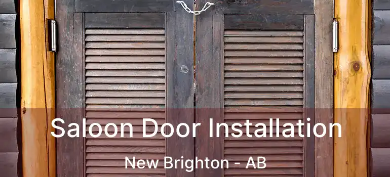  Saloon Door Installation New Brighton - AB
