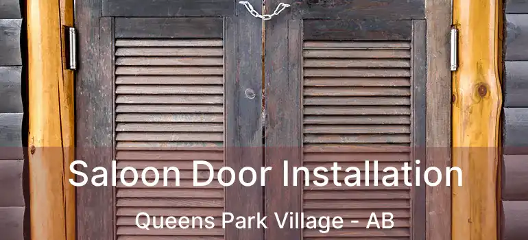  Saloon Door Installation Queens Park Village - AB