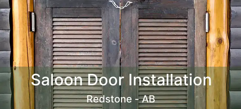  Saloon Door Installation Redstone - AB
