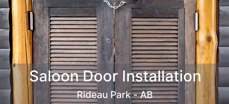  Saloon Door Installation Rideau Park - AB
