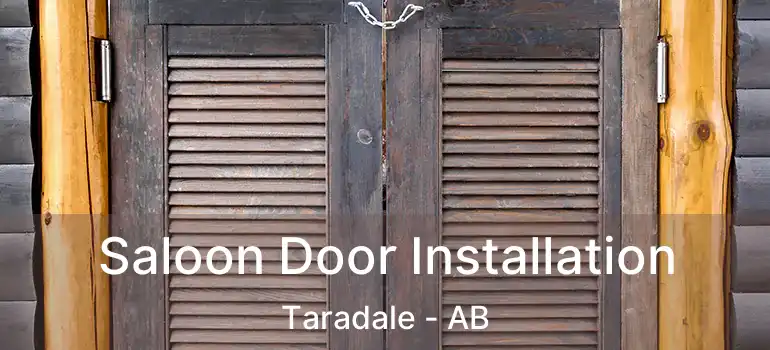  Saloon Door Installation Taradale - AB