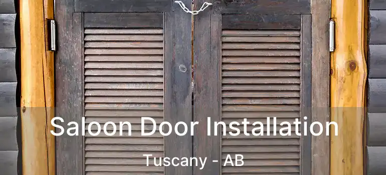  Saloon Door Installation Tuscany - AB