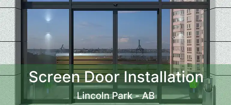 Screen Door Installation Lincoln Park - AB