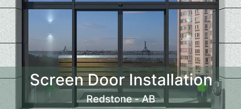  Screen Door Installation Redstone - AB