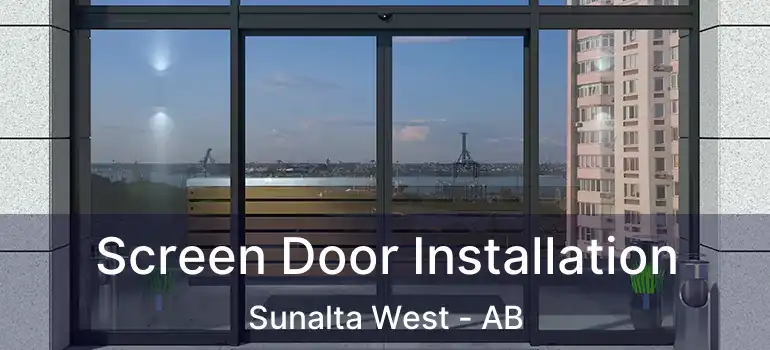  Screen Door Installation Sunalta West - AB