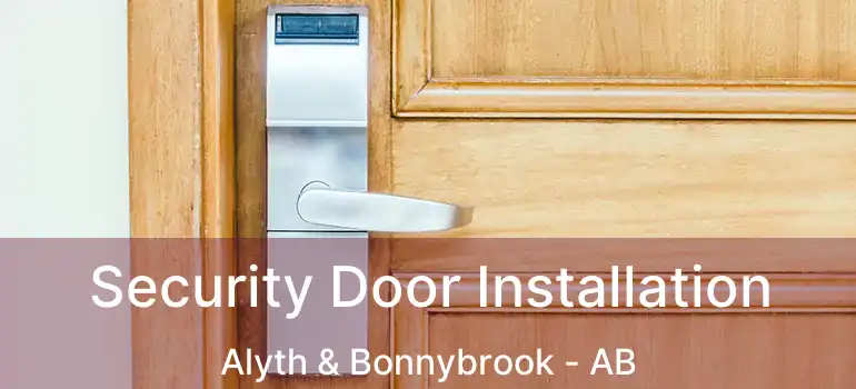  Security Door Installation Alyth & Bonnybrook - AB