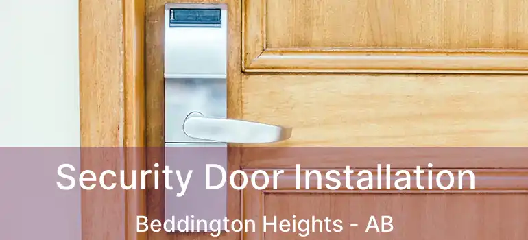  Security Door Installation Beddington Heights - AB
