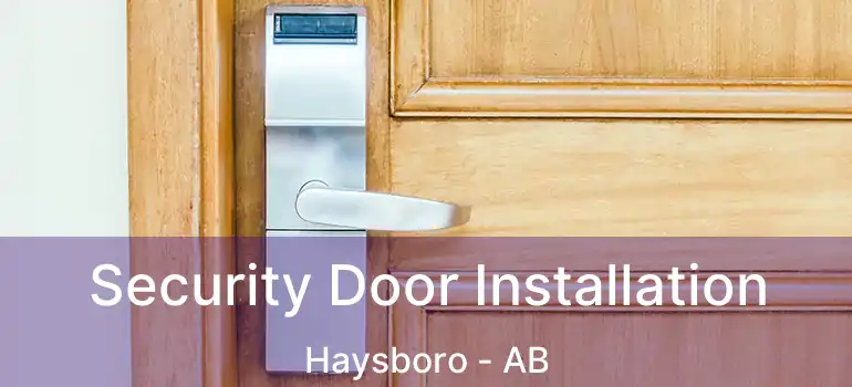  Security Door Installation Haysboro - AB