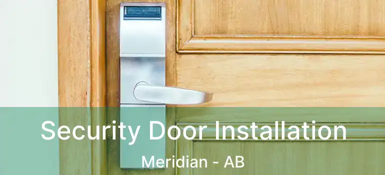  Security Door Installation Meridian - AB