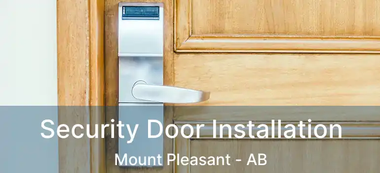  Security Door Installation Mount Pleasant - AB