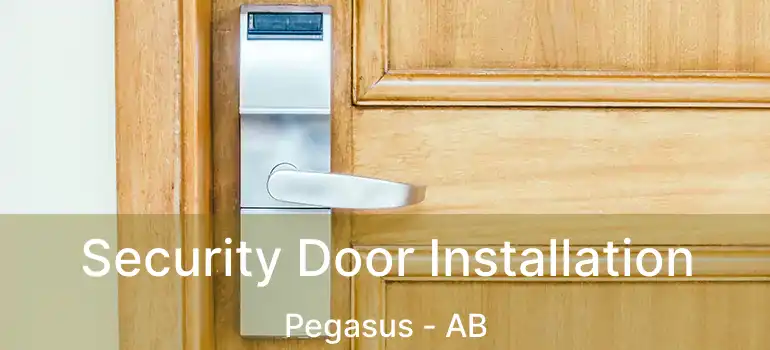  Security Door Installation Pegasus - AB