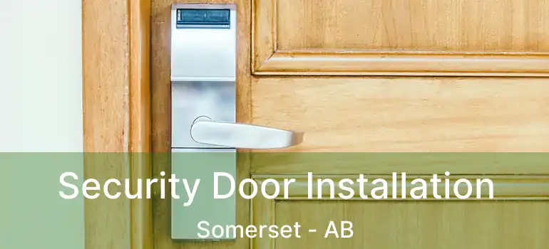  Security Door Installation Somerset - AB