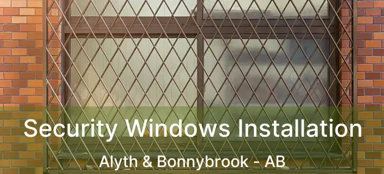  Security Windows Installation Alyth & Bonnybrook - AB