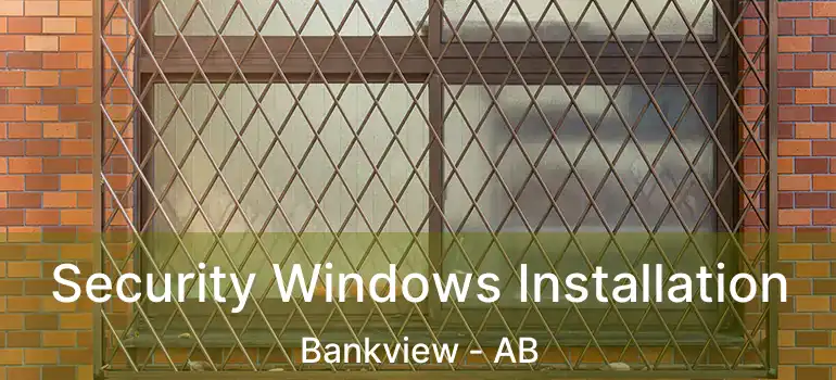  Security Windows Installation Bankview - AB
