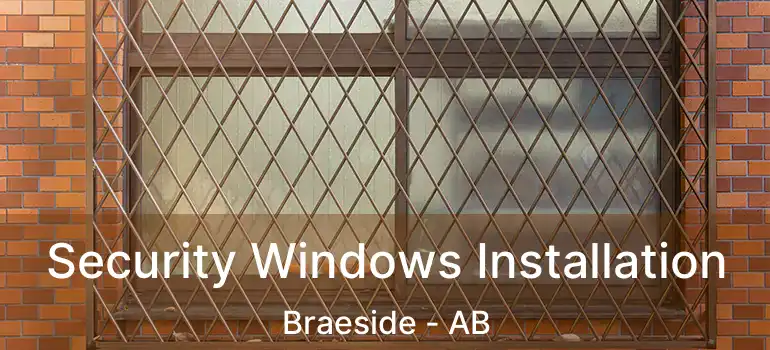  Security Windows Installation Braeside - AB