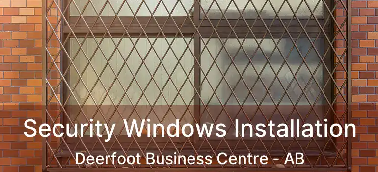  Security Windows Installation Deerfoot Business Centre - AB