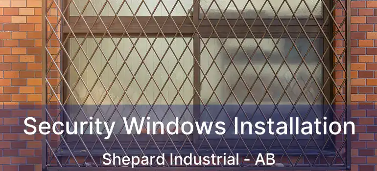  Security Windows Installation Shepard Industrial - AB