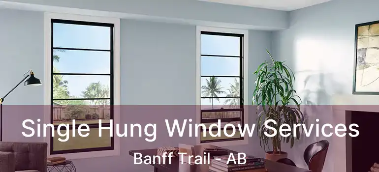  Single Hung Window Services Banff Trail - AB