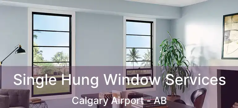  Single Hung Window Services Calgary Airport - AB