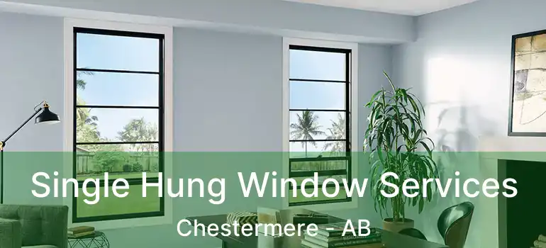  Single Hung Window Services Chestermere - AB