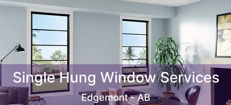  Single Hung Window Services Edgemont - AB
