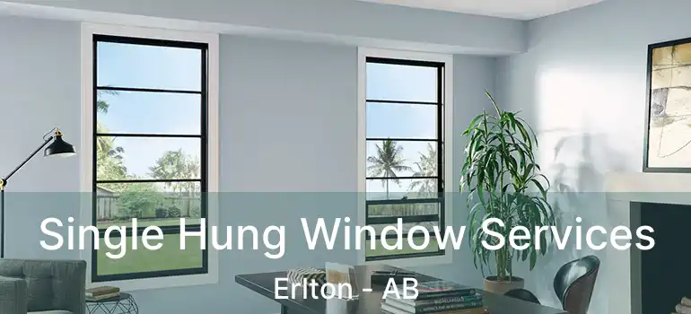  Single Hung Window Services Erlton - AB