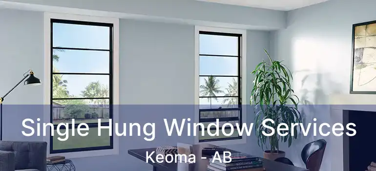  Single Hung Window Services Keoma - AB