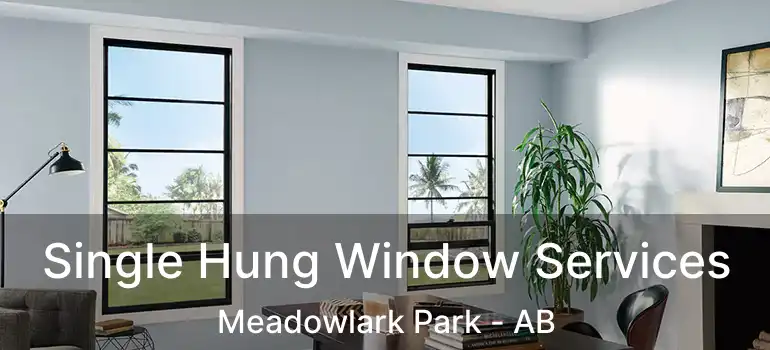  Single Hung Window Services Meadowlark Park - AB