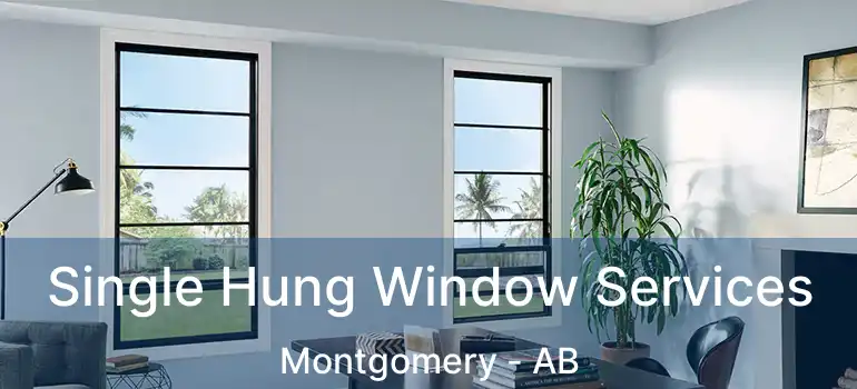  Single Hung Window Services Montgomery - AB