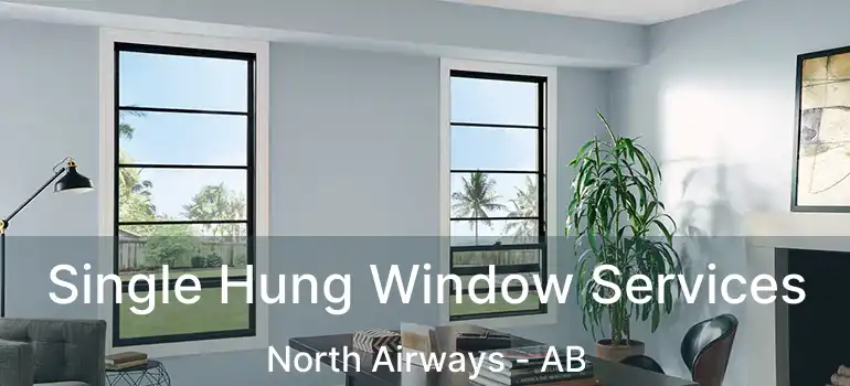  Single Hung Window Services North Airways - AB