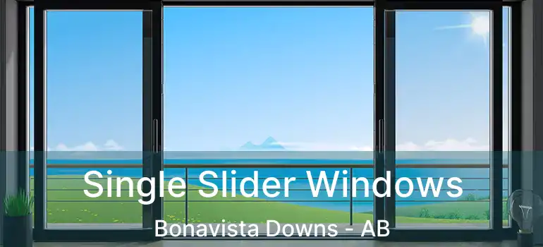  Single Slider Windows Bonavista Downs - AB