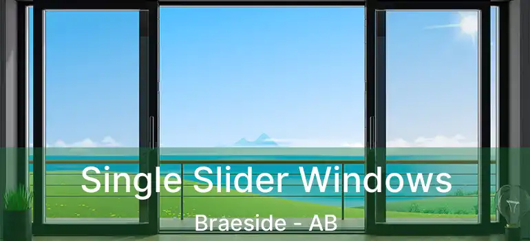  Single Slider Windows Braeside - AB
