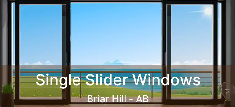  Single Slider Windows Briar Hill - AB