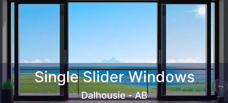  Single Slider Windows Dalhousie - AB