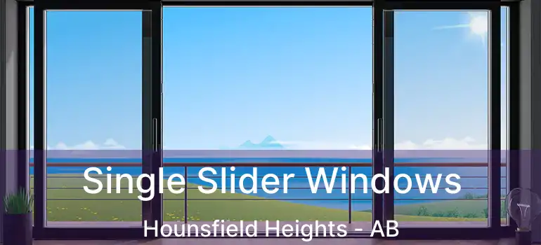 Single Slider Windows Hounsfield Heights - AB