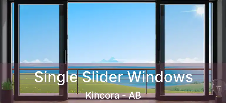  Single Slider Windows Kincora - AB