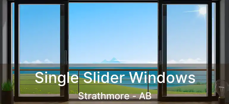  Single Slider Windows Strathmore - AB