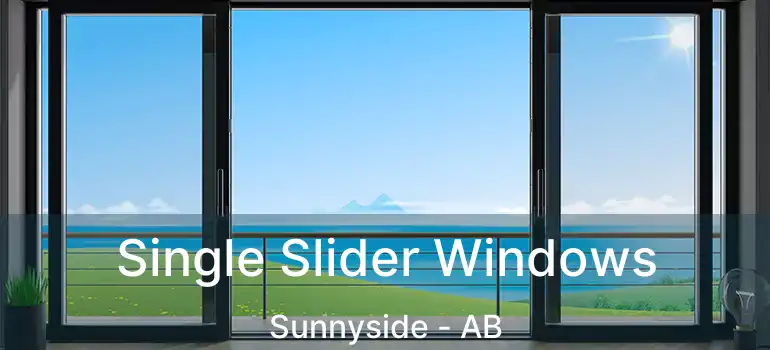  Single Slider Windows Sunnyside - AB