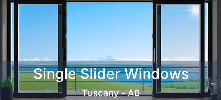  Single Slider Windows Tuscany - AB