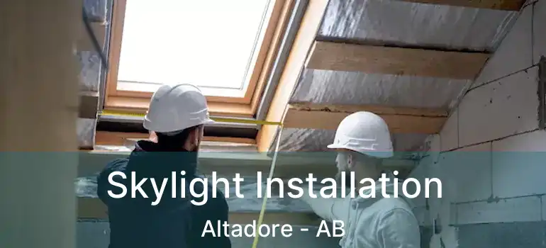  Skylight Installation Altadore - AB